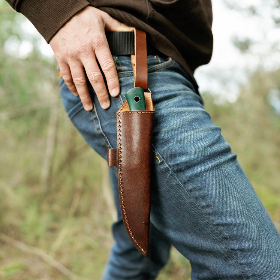 Cuchillo artesanal de Supervivencia y Bushcraft