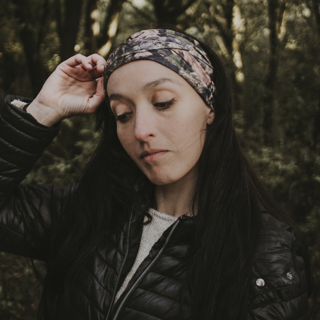 Bandana de camuflaje real