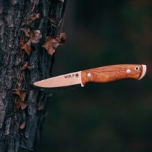 Cargar imagen en el visor de la galería, Cuchillo de supervivencia y bushcraft Garra de Lobo | Acero MOVA