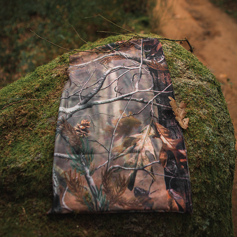 Bandana de camuflaje real