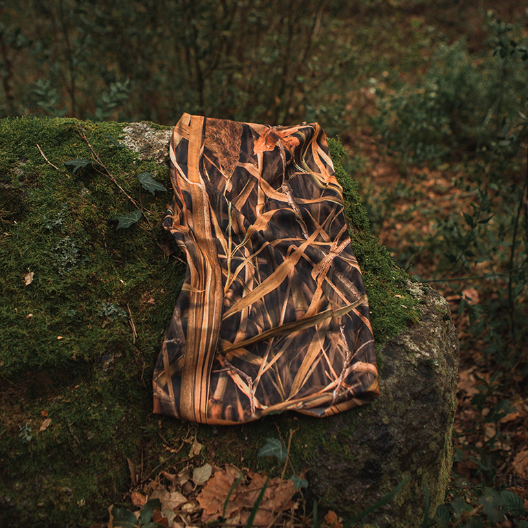 Bandana de camuflaje real