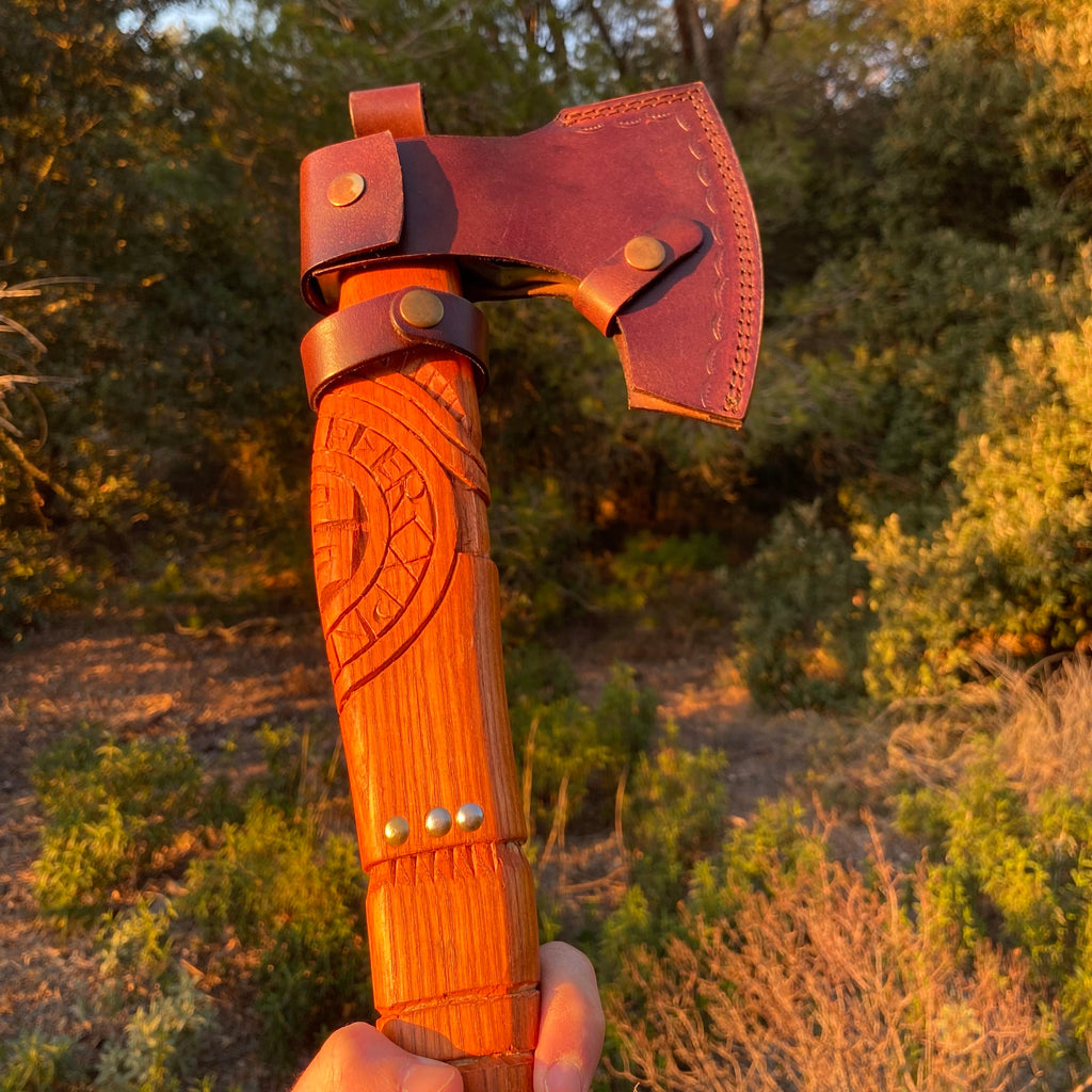 Hacha Vikinga artesanal