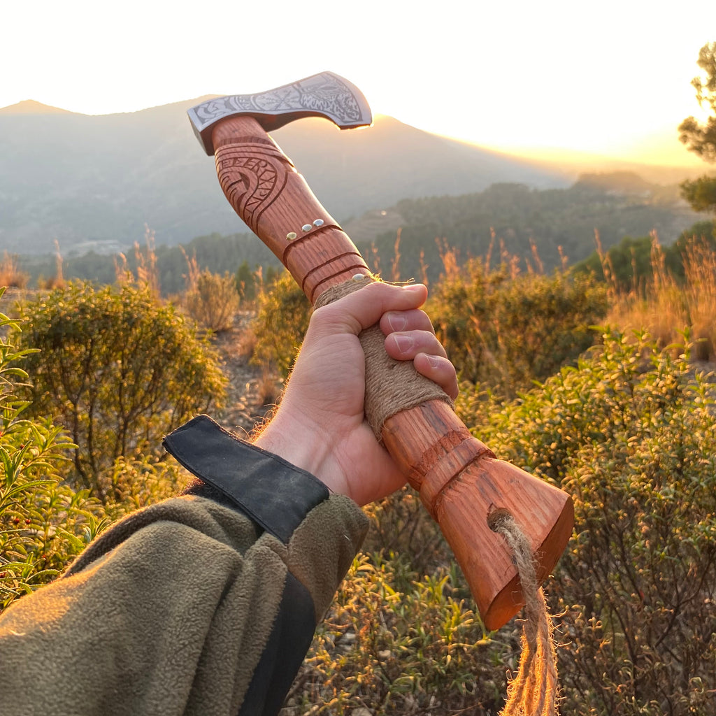 Hacha Vikinga artesanal