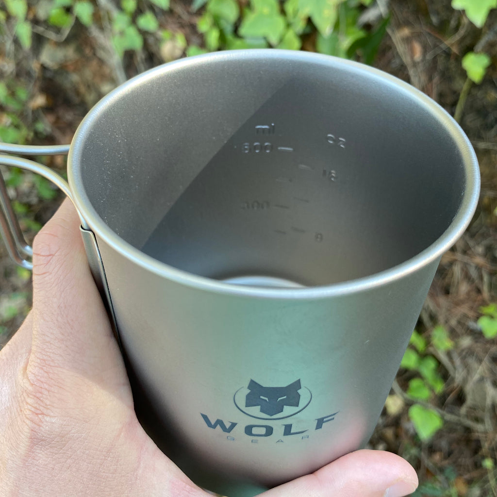 Cazo de Titanio de 750ml