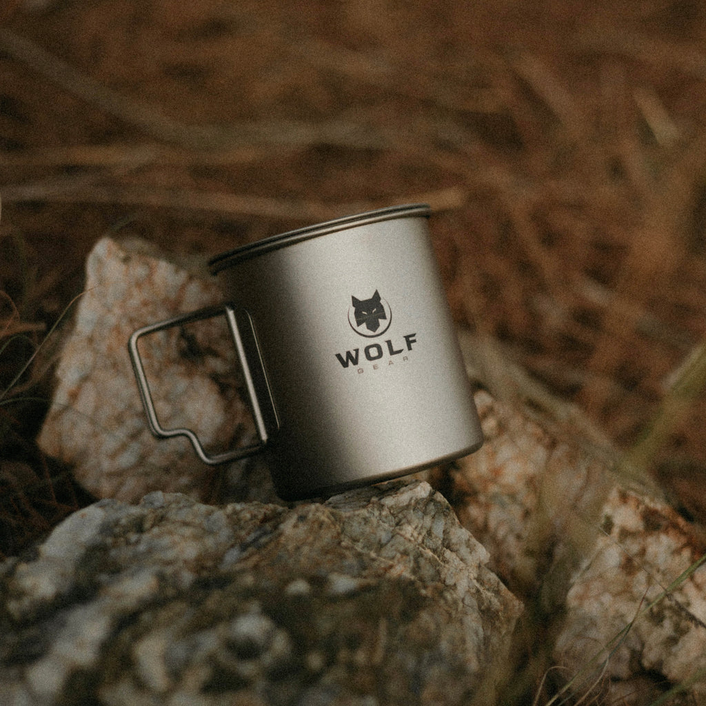 Taza de Titanio de 420ml